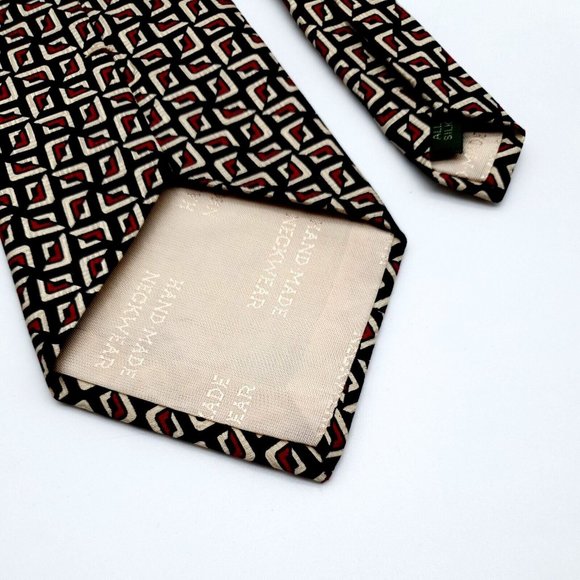 Tom James Mens Dress Tie 100% Silk Designer Accessory Business Suit Shirt Work - Picture 5 of 6